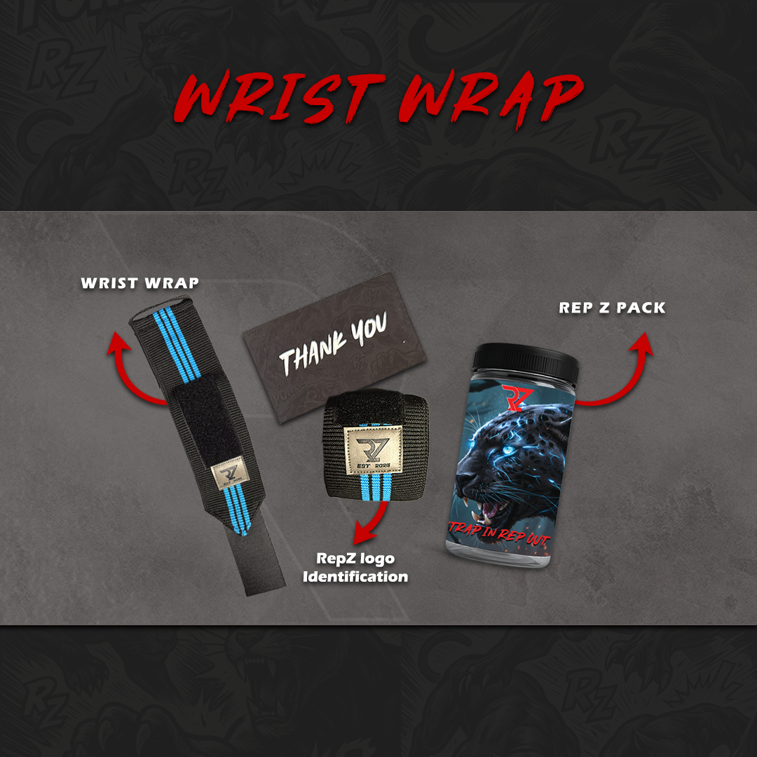 WRIST WRAPS - (PAIR)
