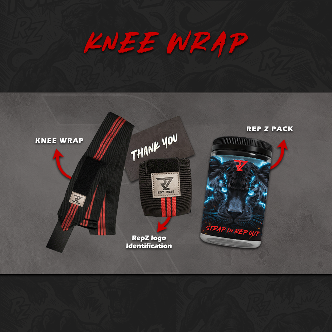 KNEE WRAPS - (PAIR)