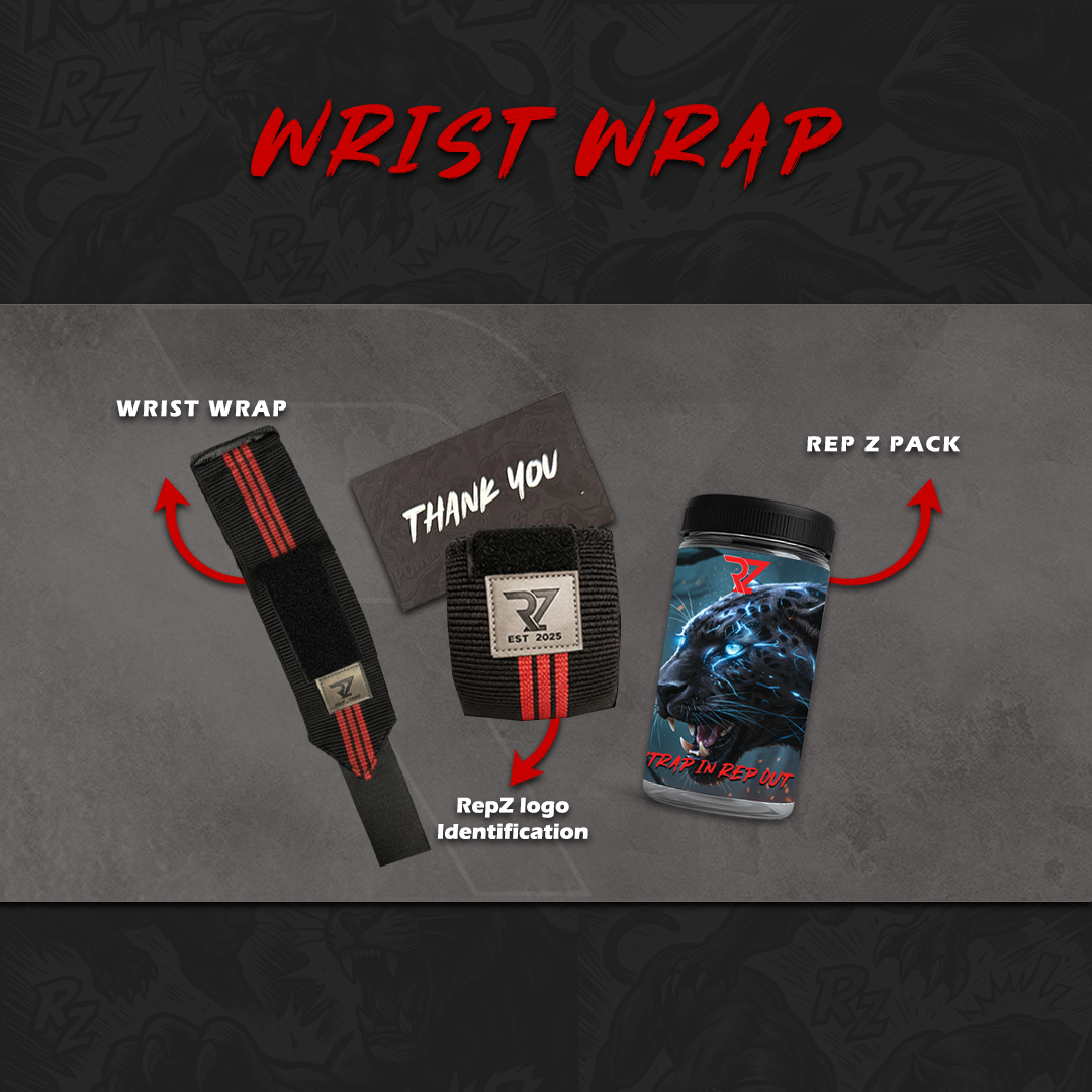 WRIST WRAPS - (PAIR)