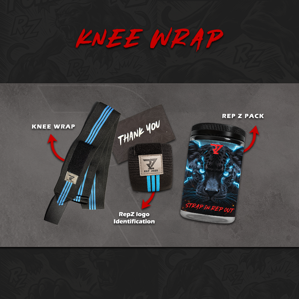 KNEE WRAPS - (PAIR)